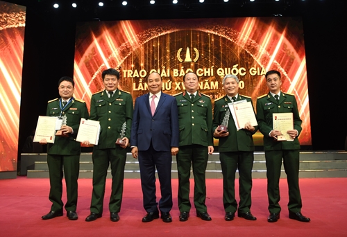 Danh sách tác giả, tác phẩm đoạt Giải Báo chí Quốc gia lần thứ XV, Báo Quân đội nhân dân đoạt 6 giải